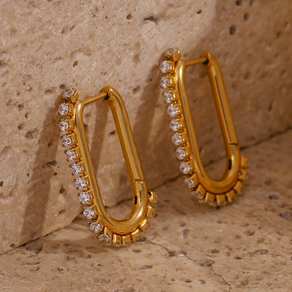 Georgia Diamante Aretes
