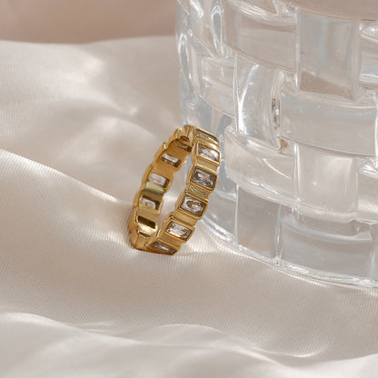 Calla Diamante Anillo