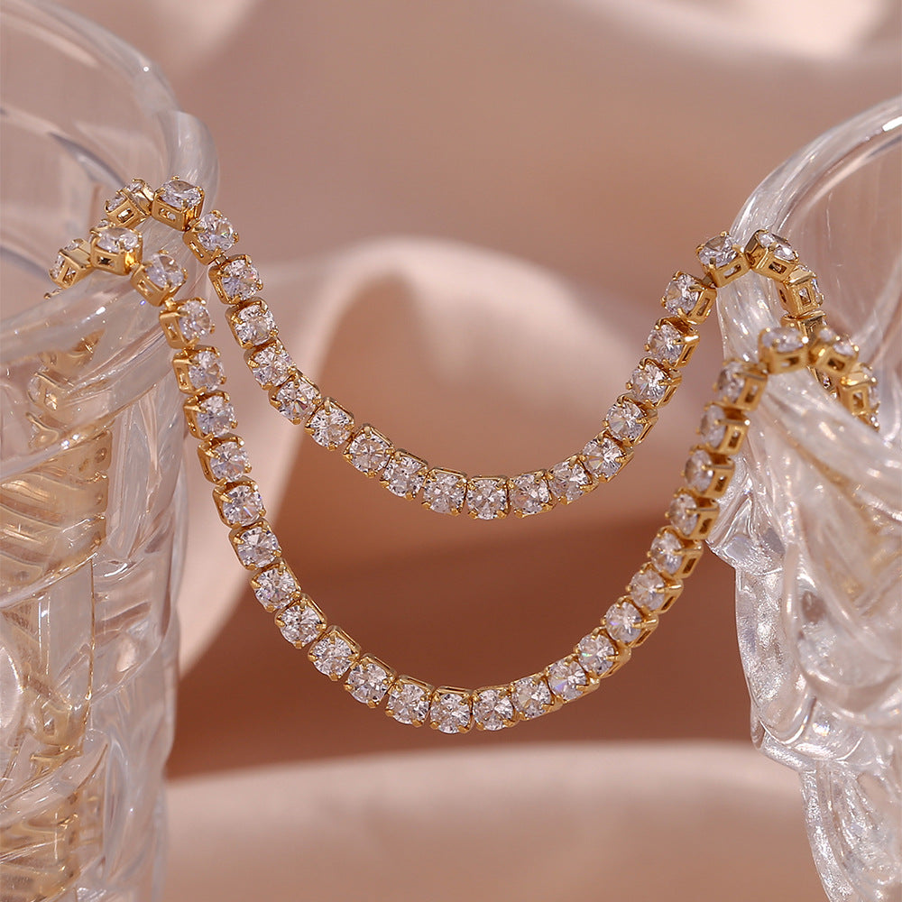 Isolde Diamante Tennis Collar