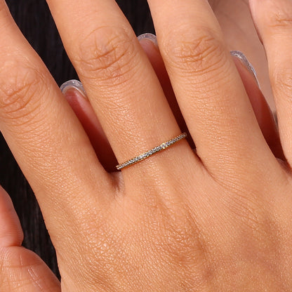 Zarra Paved Oro Anillo