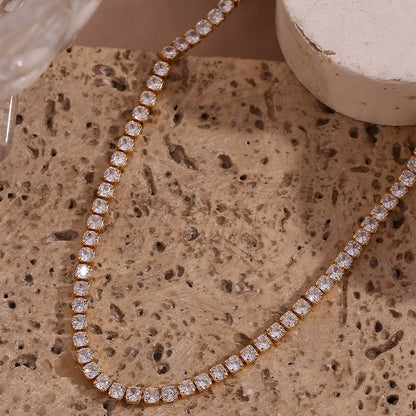 Isolde Diamante Tennis Collar