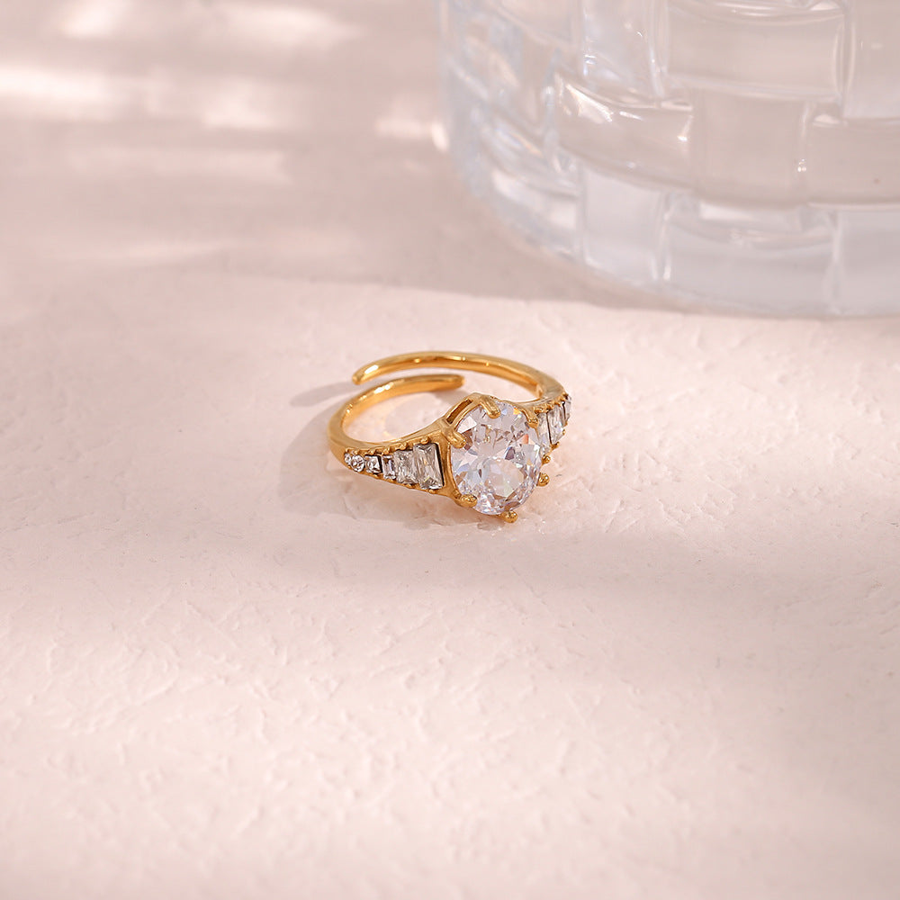 Syllia Diamante Anillo