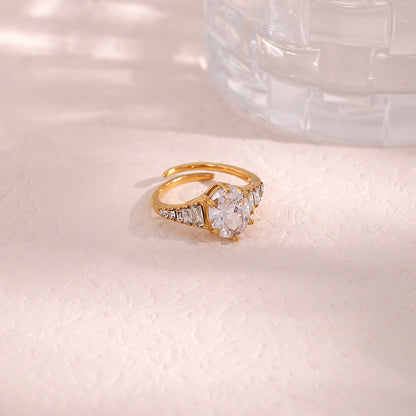 Syllia Diamante Anillo