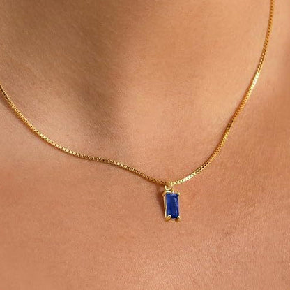 Oro Zafiro Minimalist Collar