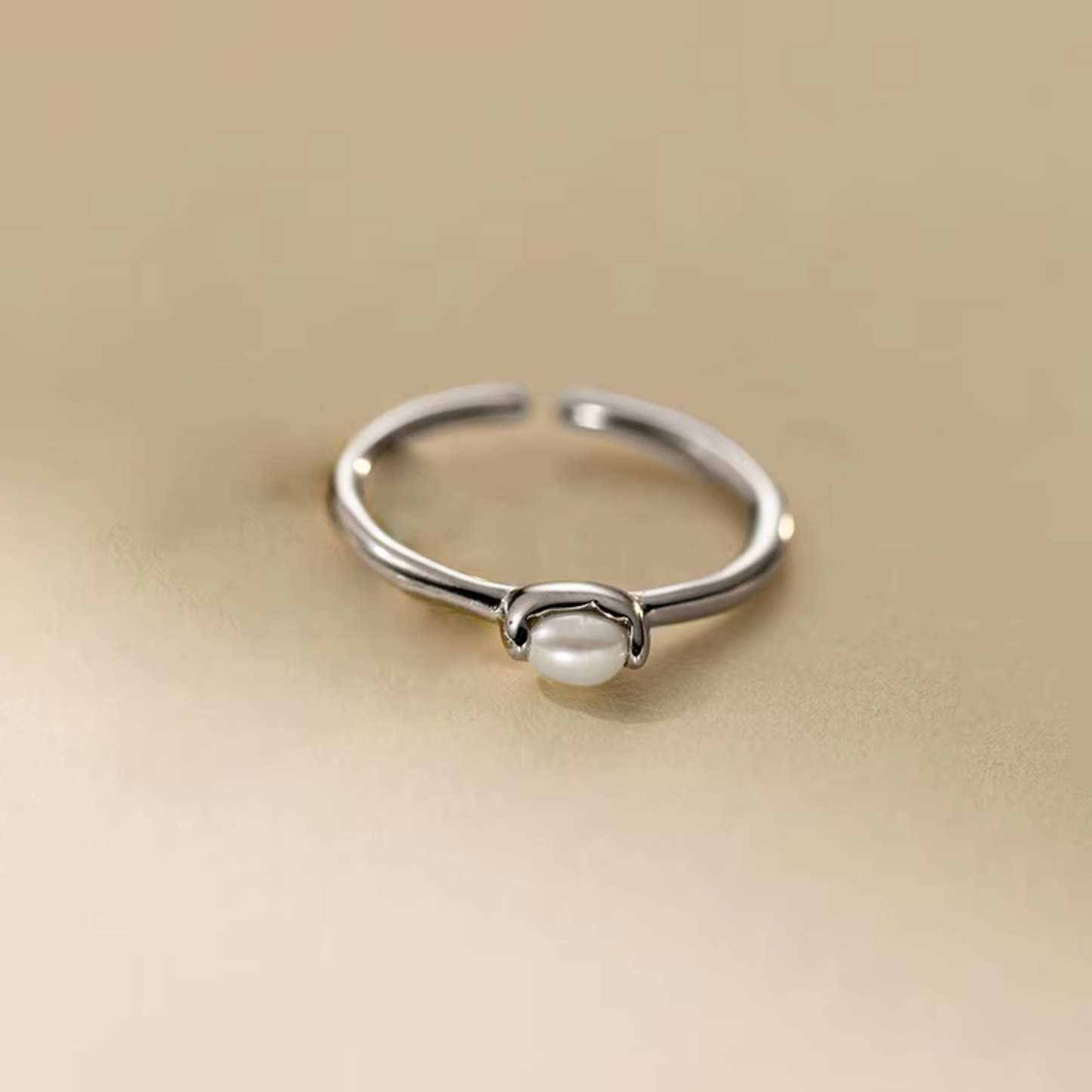 Baroque Anillo de Perlas
