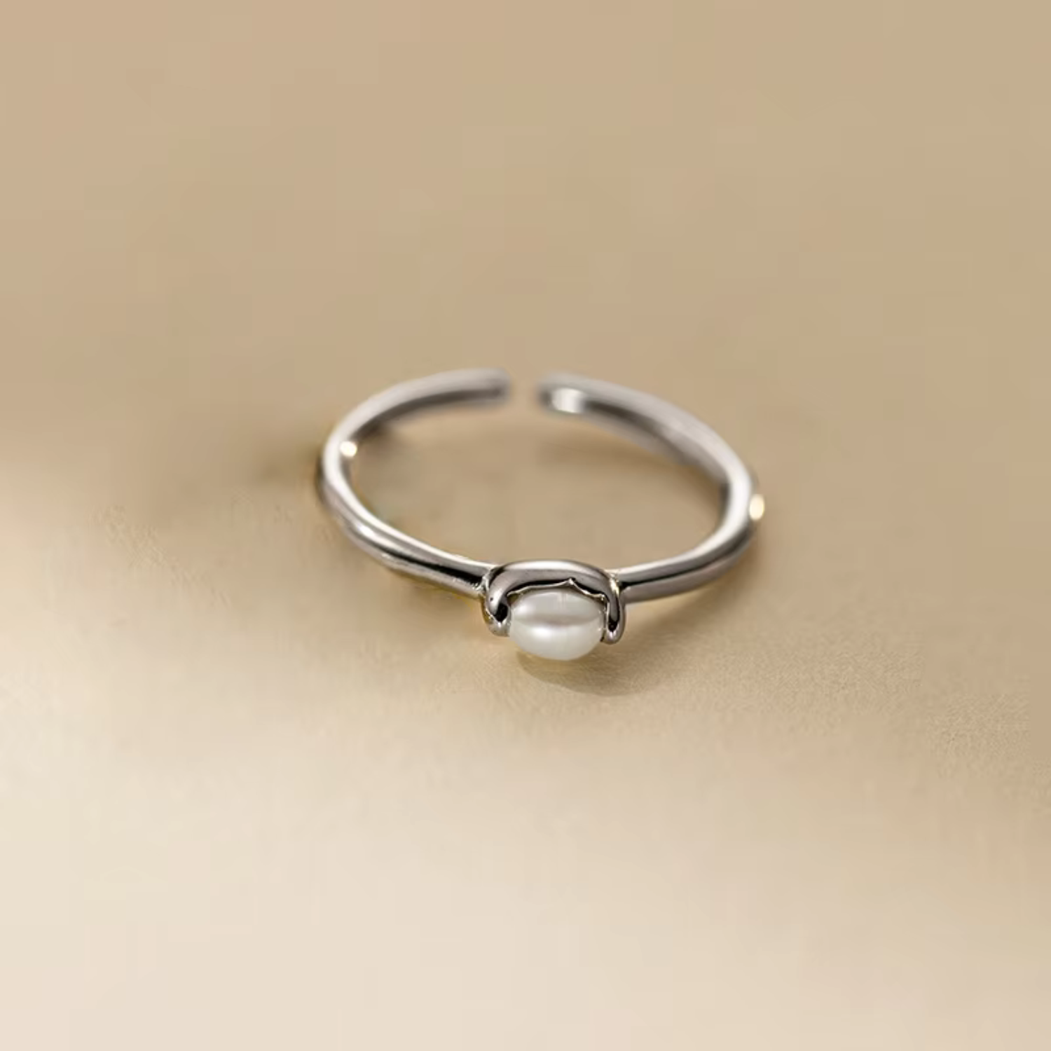 Baroque Anillo de Perlas