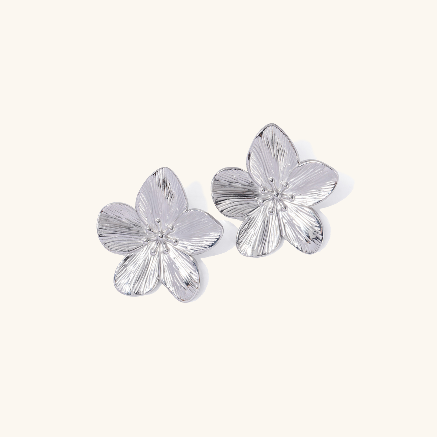 Alice Flower Oro Aretes