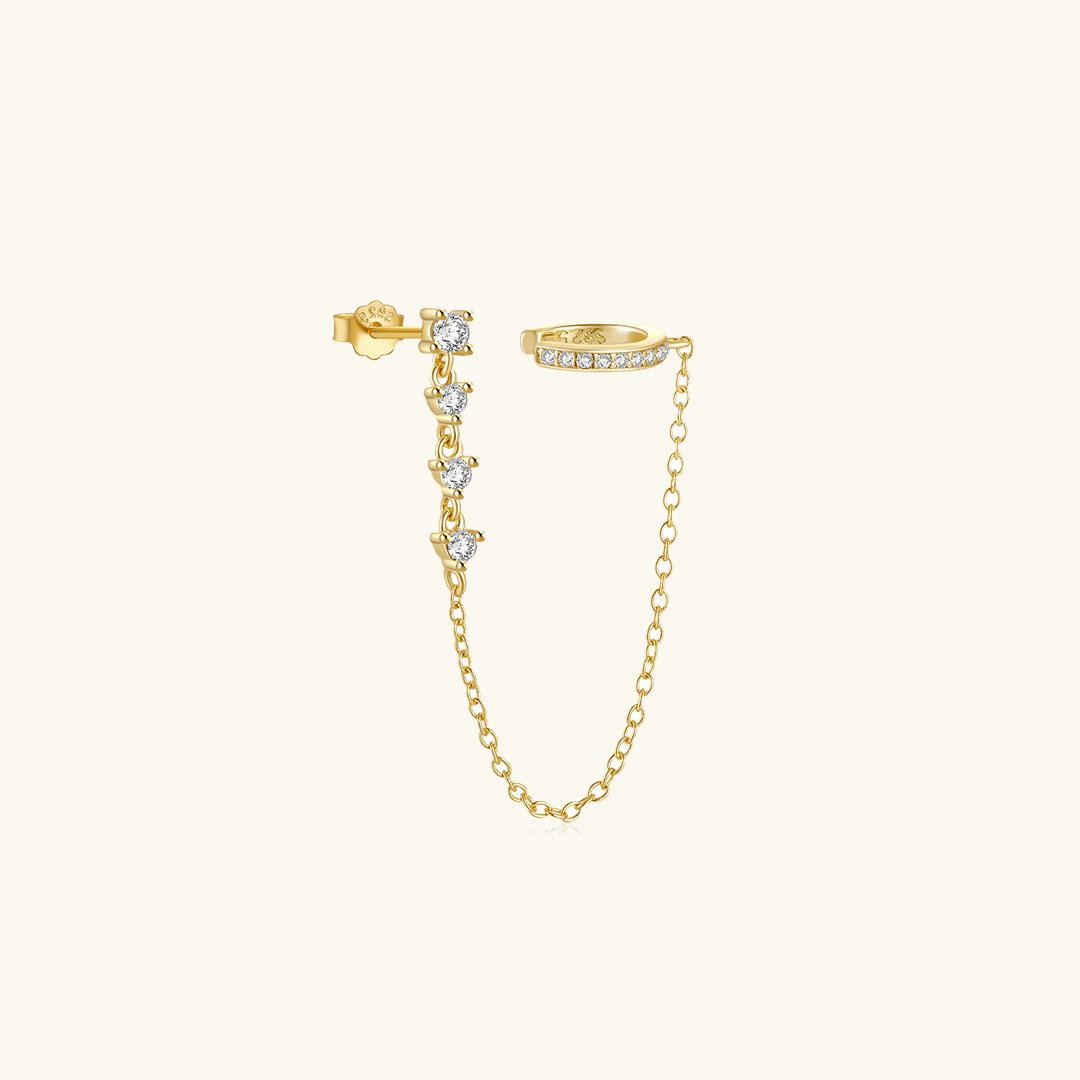 Audra Chain Cuff Arete