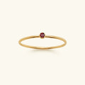 Amelia Birthstone Stacker Anillo