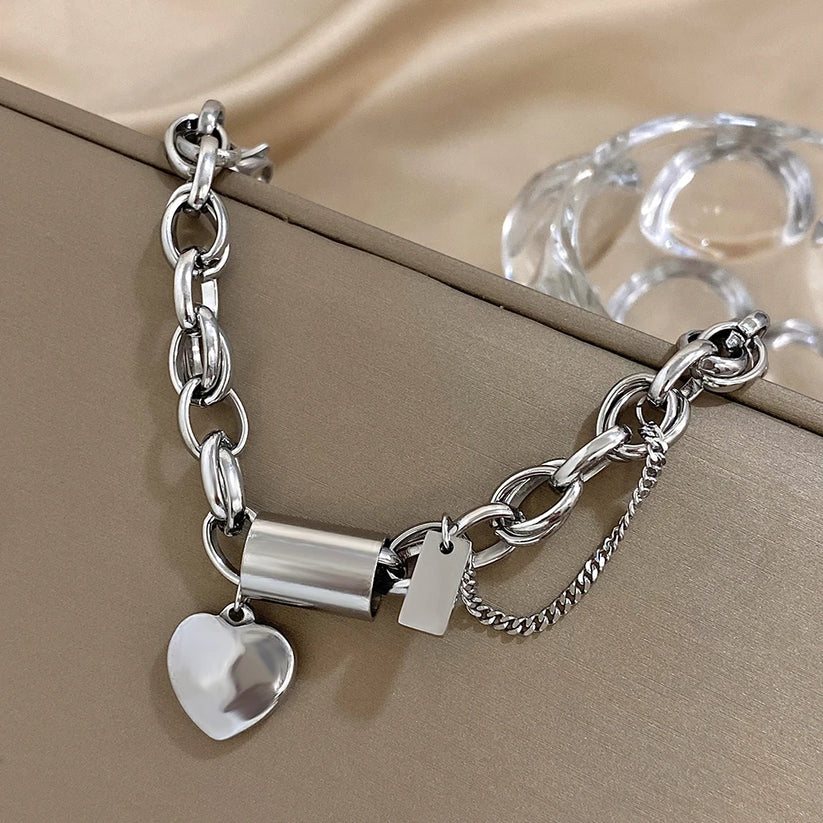 Heartened Chunky Pulsera | Oro