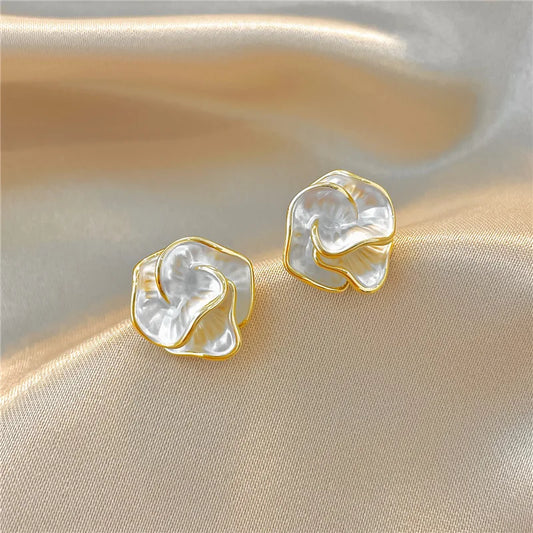 Perla Flower Aretes