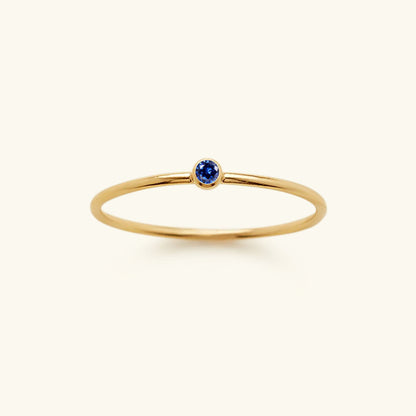 Amelia Birthstone Stacker Anillo