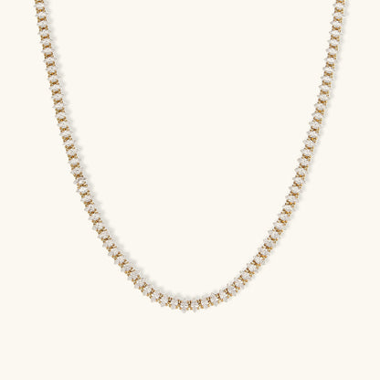 Wisteria Diamante Tennis Collar