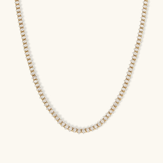 Wisteria Diamante Tennis Collar