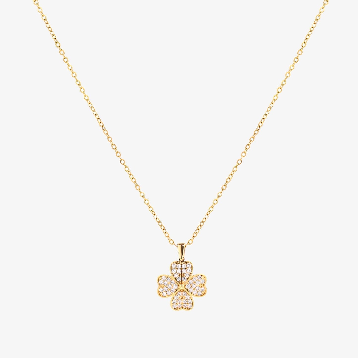 Corazón Bloom Collar | Oro