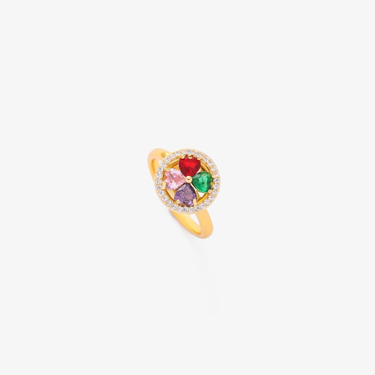 Colorwave Corazones Spinning Anillo | Oro