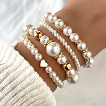 Perla Stacking Set de Pulseras of 4