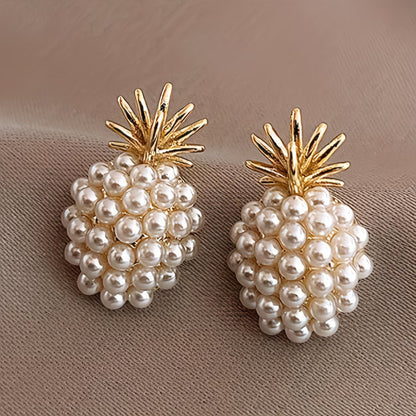 Perla Pineapple Aretes