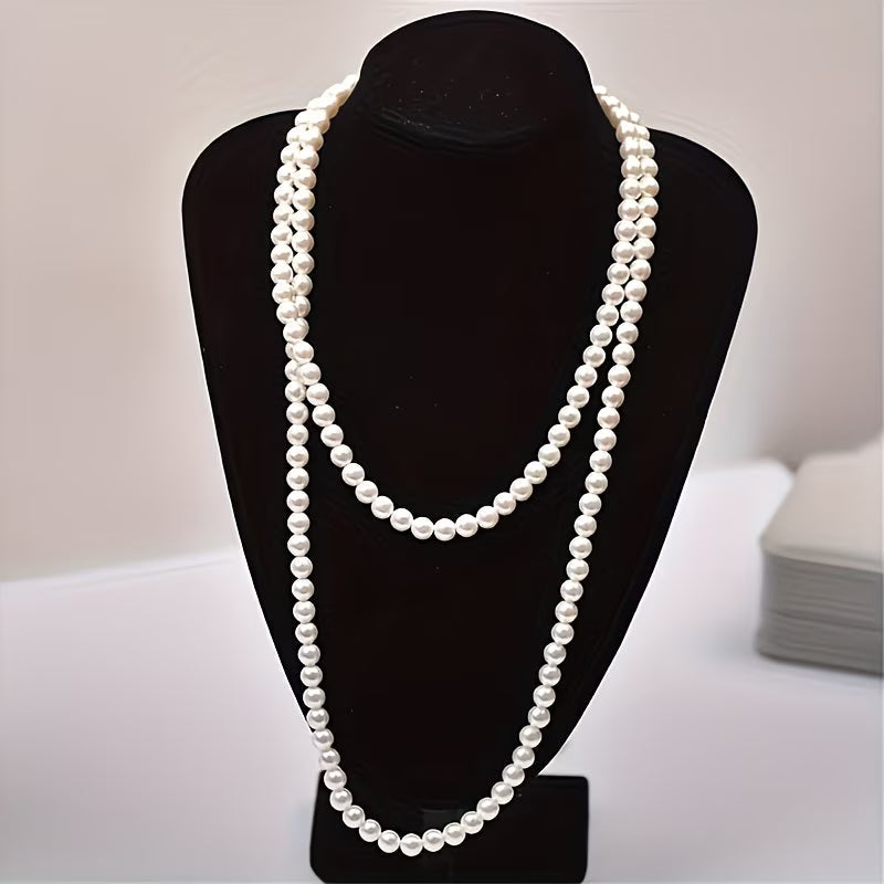 Timeless Double Collar de Perlas