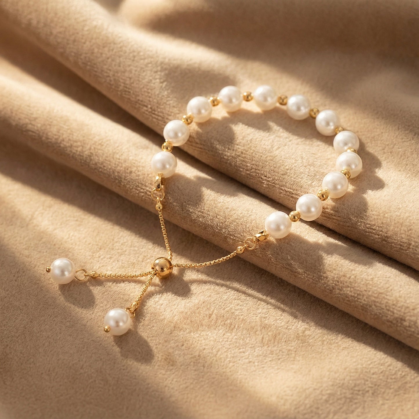The Icon Pulsera de Perlas