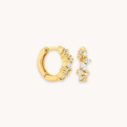 Cristal Cluster Huggies | Oro