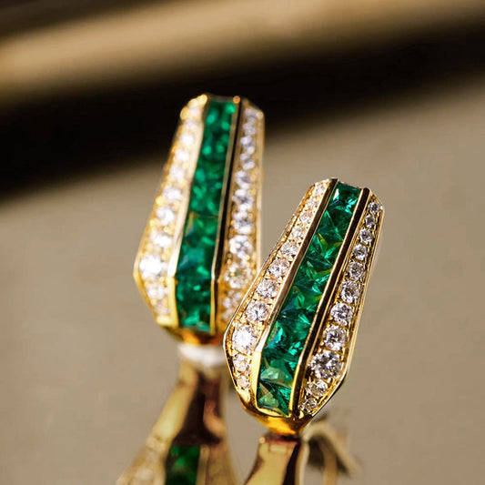 Esmeralda Sienna Aretes | Oro
