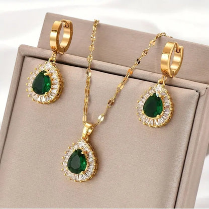 Rheya Lysandelle Set de Joyas | Oro