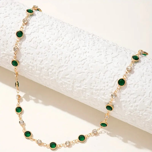 Oro Esmeralda Station Collar