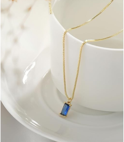 Oro Zafiro Minimalist Collar
