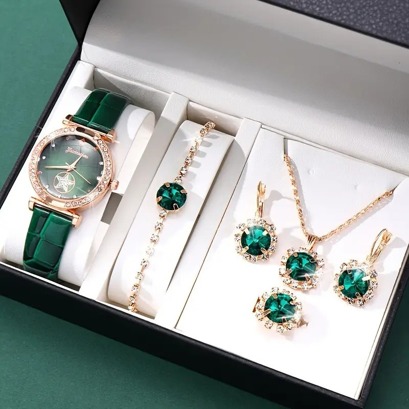 Verdantra Timecourt Set de Joyas | Oro