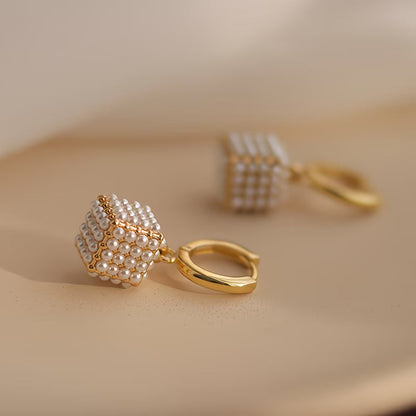 Perla Cube Aretes