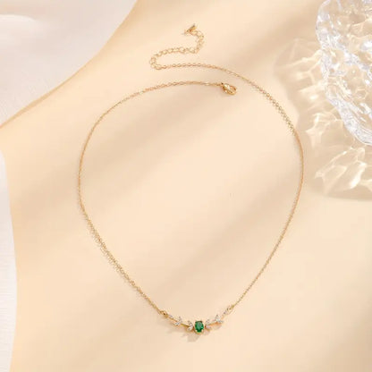 Oro Esmeralda Minimalist Collar