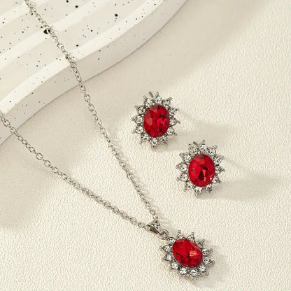 Katya Ruberyn Set de Joyas | Blanco Oro