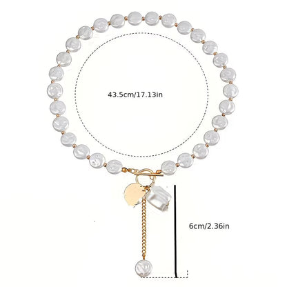 Baroque Perla Toggle Collar