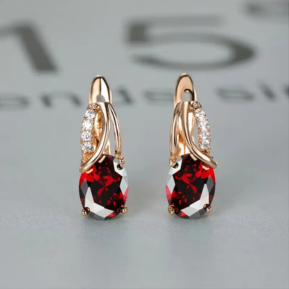 Veressa Ruberine Aretes | Oro