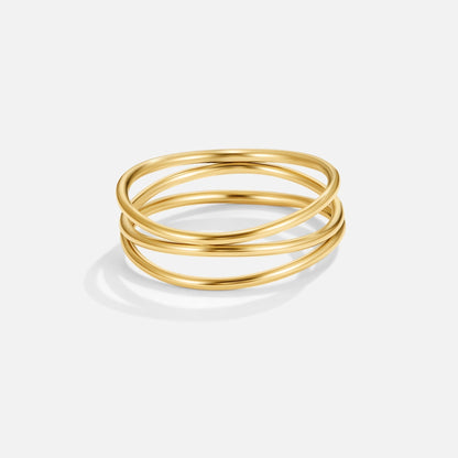 Oro Minimalist Wrap Anillo
