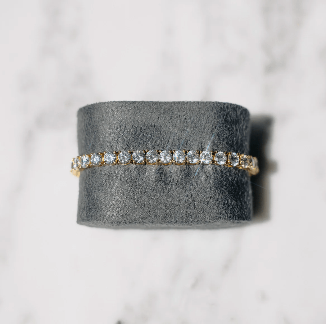 Pulsera Tenis Oro
