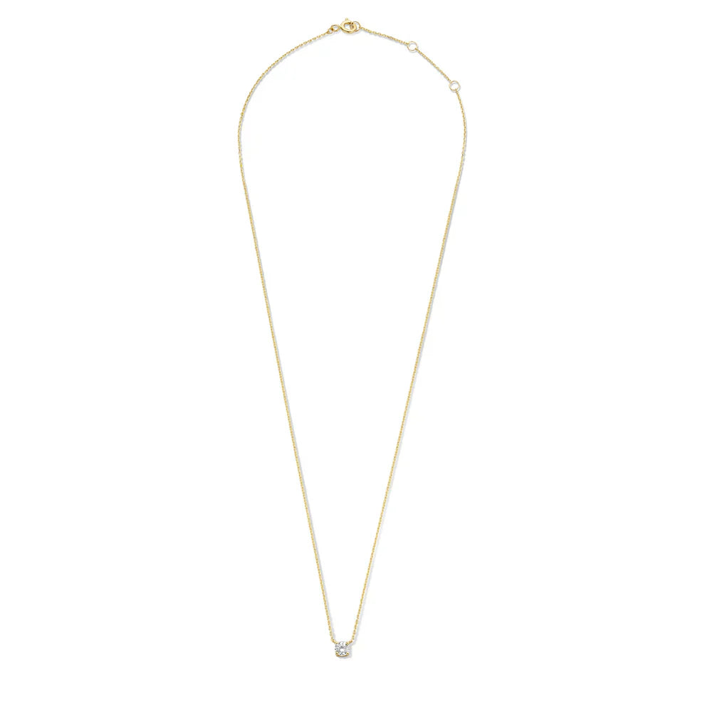 Cléa Moissanite Piedra Collar | Oro