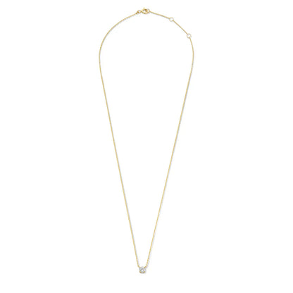 Cléa Moissanite Piedra Collar | Oro
