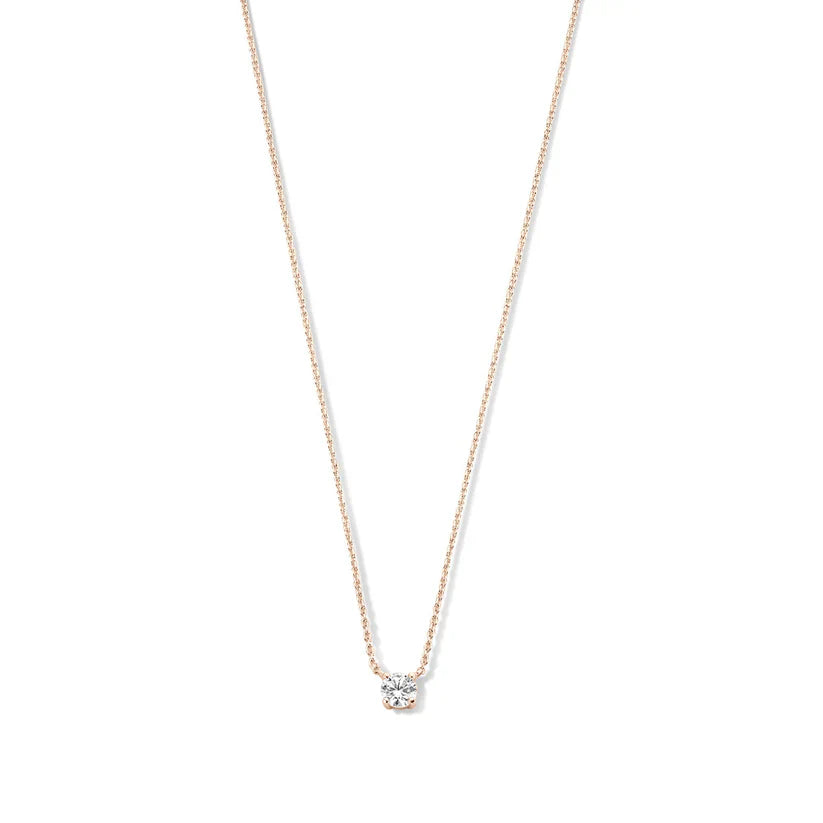 Cléa Moissanite Piedra Collar | Oro