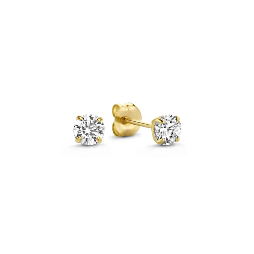 Larmes de Lune Piedra Aretes Set | Oro