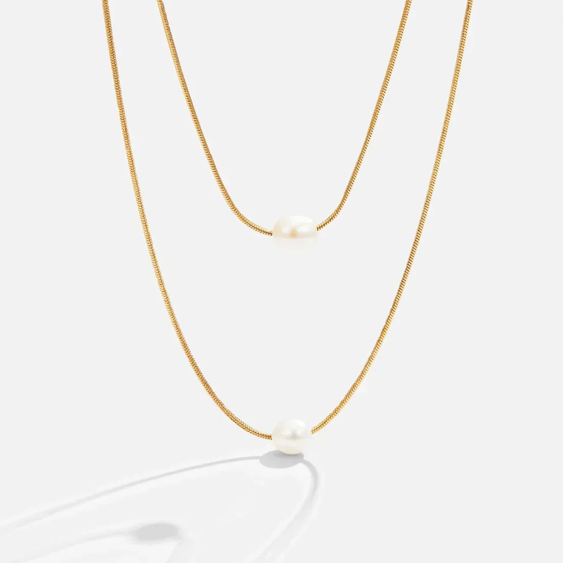 Sophisticated Layered Collar de Perlas