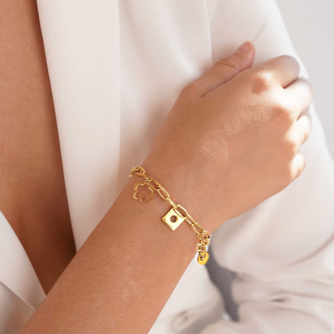 Lucky Daisy Pulsera con Dije
