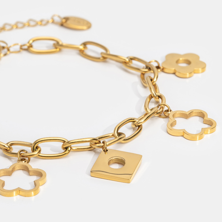 Lucky Daisy Pulsera con Dije