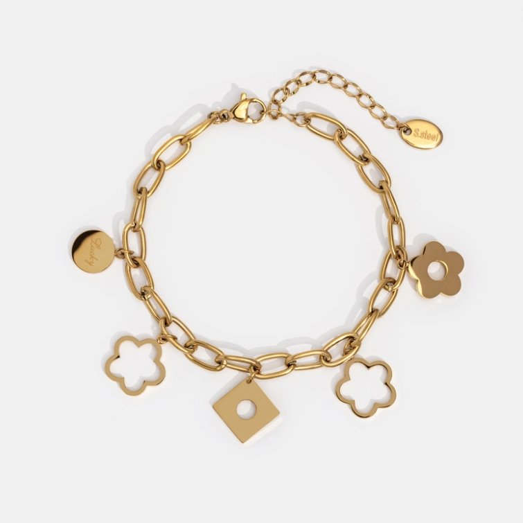 Lucky Daisy Pulsera con Dije