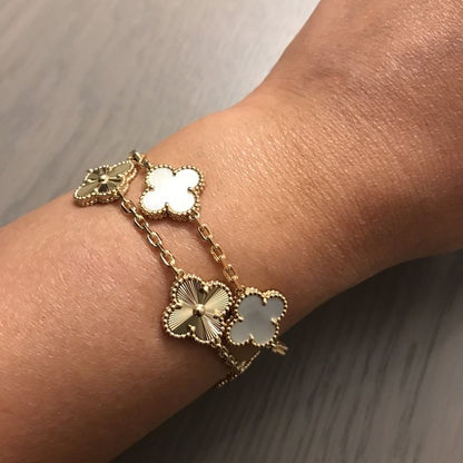 Trinity Pulsera Blanco